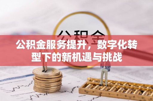 东山公积金服务提升，数字化转型下的新机遇与挑战