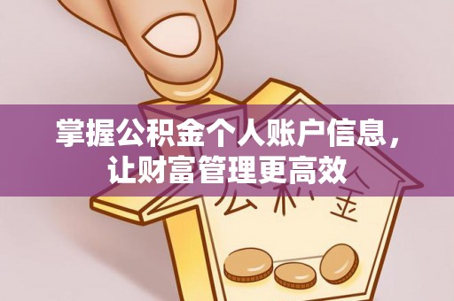 东山掌握公积金个人账户信息，让财富管理更高效